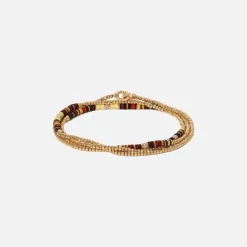 Shine #5 Necklace/Bracelet Light Yellow Pattern Breads