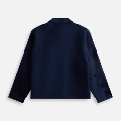 Silk Organza Long Sleeve Shirt Blazer