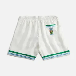 Silk Shorts With Drawstrings