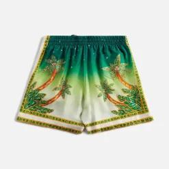 Silk Shorts With Drawstrings