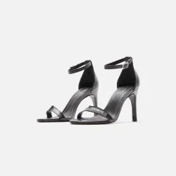 Skinny Strap Logo Sandals