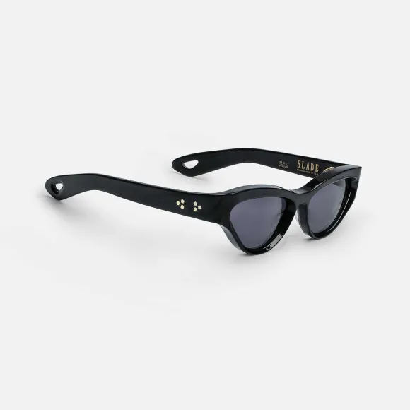 Slade Frame Jet Lens Dark Gold Hardware