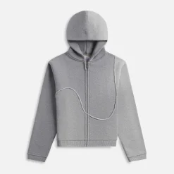 Swirl Zipped Hoodie
