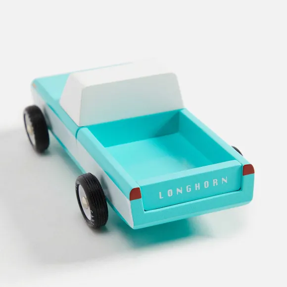 Teal Pickup Truck