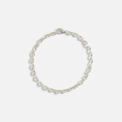 Thin Umlaut Link Bracelet