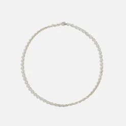 Thin Umlaut Link Necklace