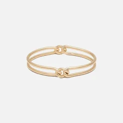Unity Curb 3Mm Bangle In Yellow
