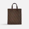 Wgaca Fendi Zucca Vertical Tote
