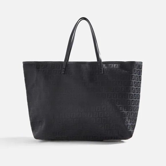 Wgaca Fendi Zucchino Tote