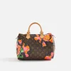 Wgaca Louis Vuitton Roses Speedy 30