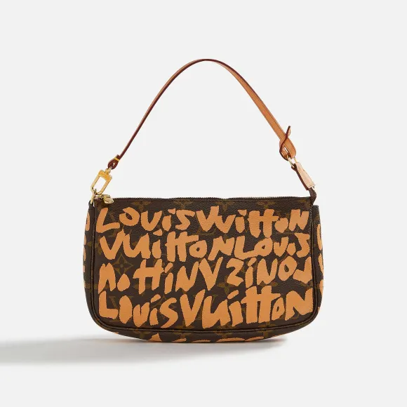 Wgaca Louis Vuitton X Stephen Sprouse Pochette