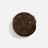 Wgaca Louis Vuitton X Takashi Murakami Cherry Porte Monnaie Round Coin Purse