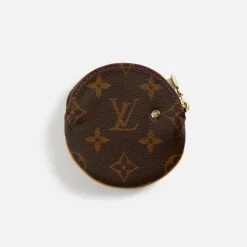 Wgaca Louis Vuitton X Takashi Murakami Cherry Porte Monnaie Round Coin Purse