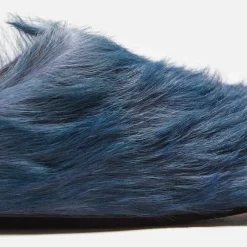Wmns Fussbett Sabot Long Hair Calf Shade