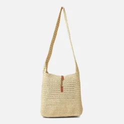 Ysl Fantaisie Raffia Crochet Hobo