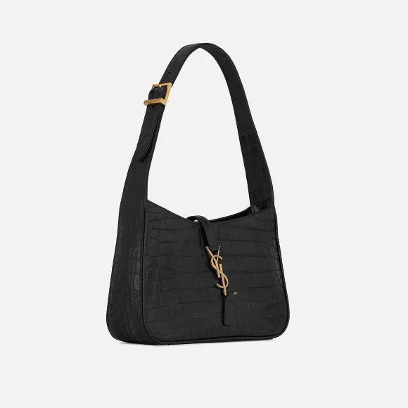 Ysl Le 5A7 Bag Croc Print