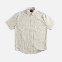 Zuri Macrame Jacquard Relaxed Shirt